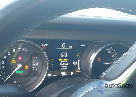 2021 Jeep Wrangler 4Xe Unlimited Sahara 4X4 из США, поврежденный, VIN 1C4JJXP69MW787280